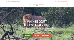 Desktop Screenshot of ittakes2totravel.com